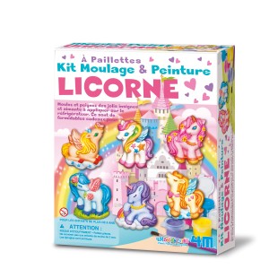 Kit de Moulage Licornes à Paillettes