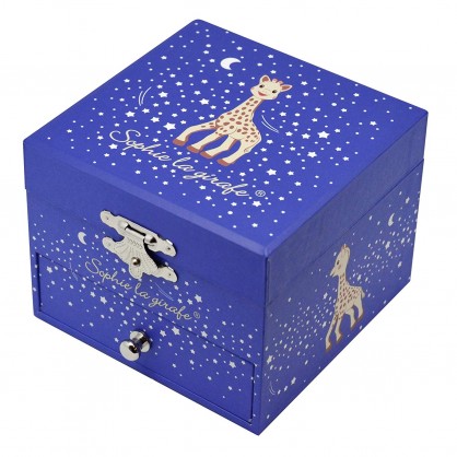 Boite a Musique Cube Phosphorescent Sophie La Girafe Milky Way