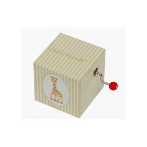 S70061 - cube manivelle - sophie la girafe