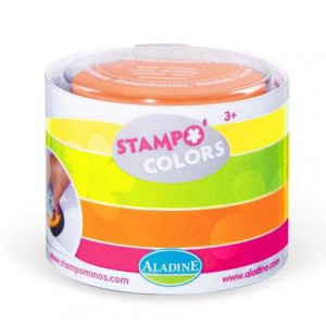 Stampo colors fluo - 4 encreurs geants